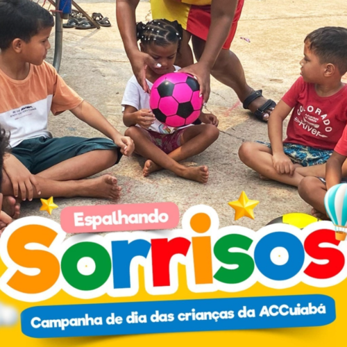 ACCuiabá arrecada brinquedos até 3 de outubro para campanha do Dia das Crianças