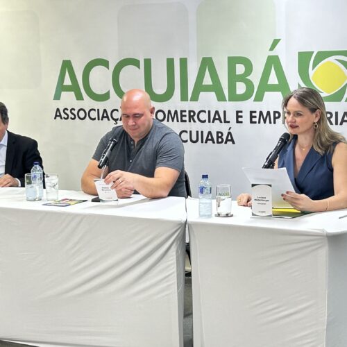 Abilio fala em transformar Cuiabá um polo de inovação e gestão em encontro na Associação Comercial