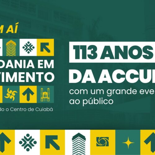 Associação Comercial de Cuiabá celebra 113 anos com ação social gratuita na Praça Alencastro, na terça-feira (29)