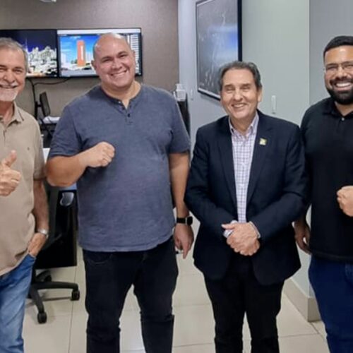 Associação Comercial de Cuiabá e prefeito Abilio discutem fortalecimento do comércio e ações para a economia local