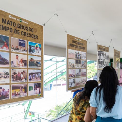 Centro de Atendimento ao Turista expõe acervo de Dante de Oliveira