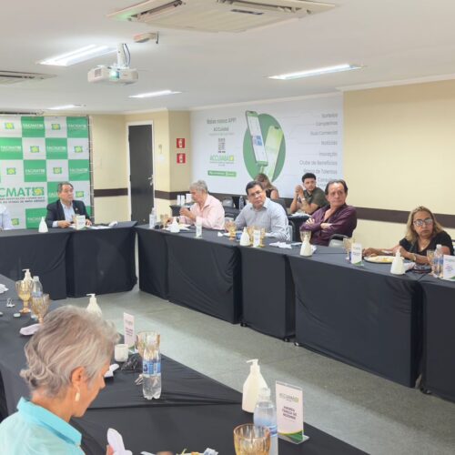 Diretoria da ACCuiabá debate obras da cidade, ações institucionais e próximos eventos