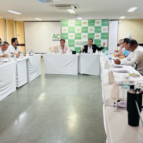 Diretoria da ACCuiabá discute segurança pública, alvarás e fortalecimento do comércio local