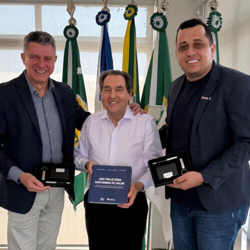 Facmat recebe presidente da Associação Comercial e Industrial de Novo Hamburgo