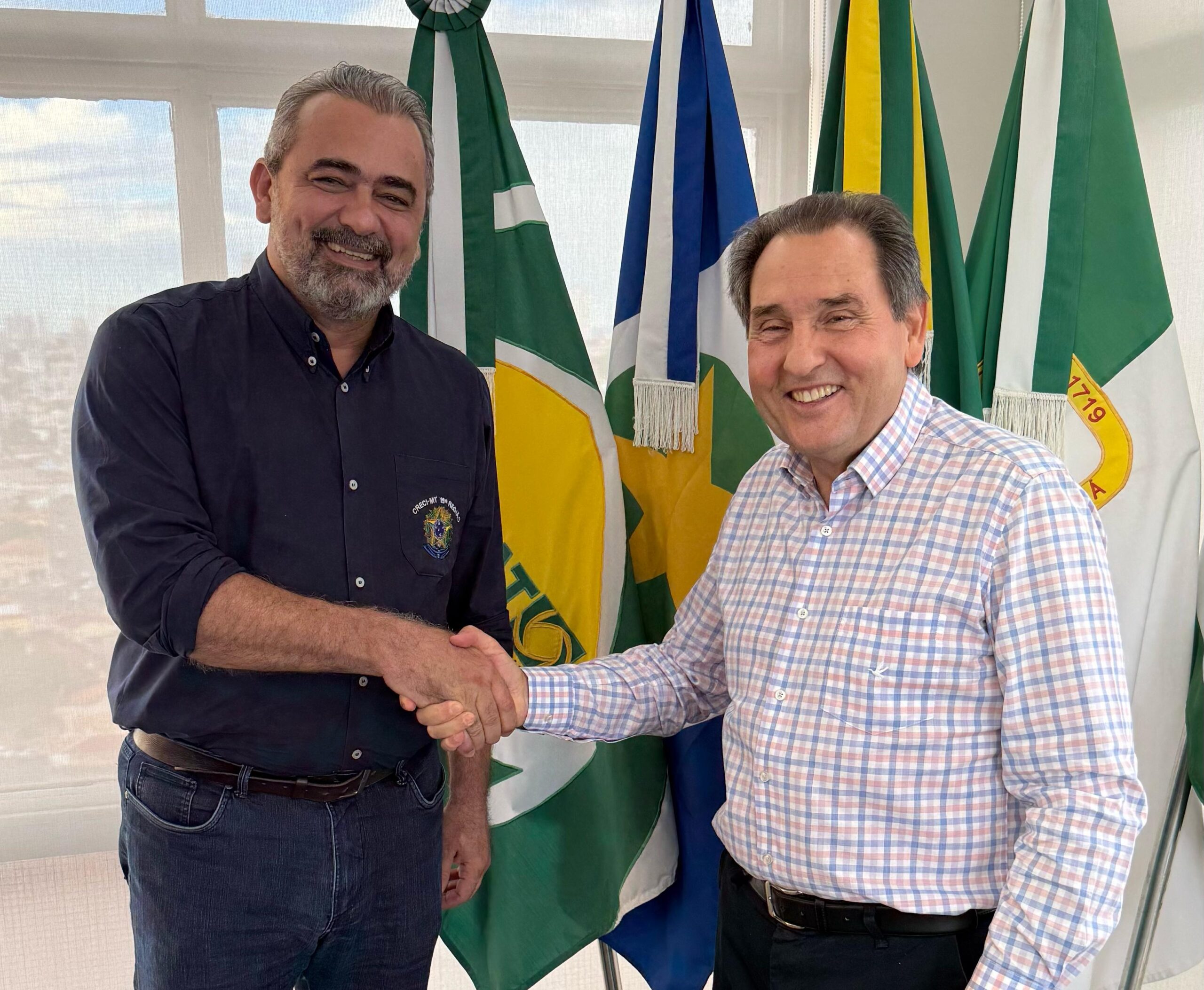 Ocupação comercial do centro histórico é pauta de reunião entre a Associação Comercial de Cuiabá e o Creci-MT