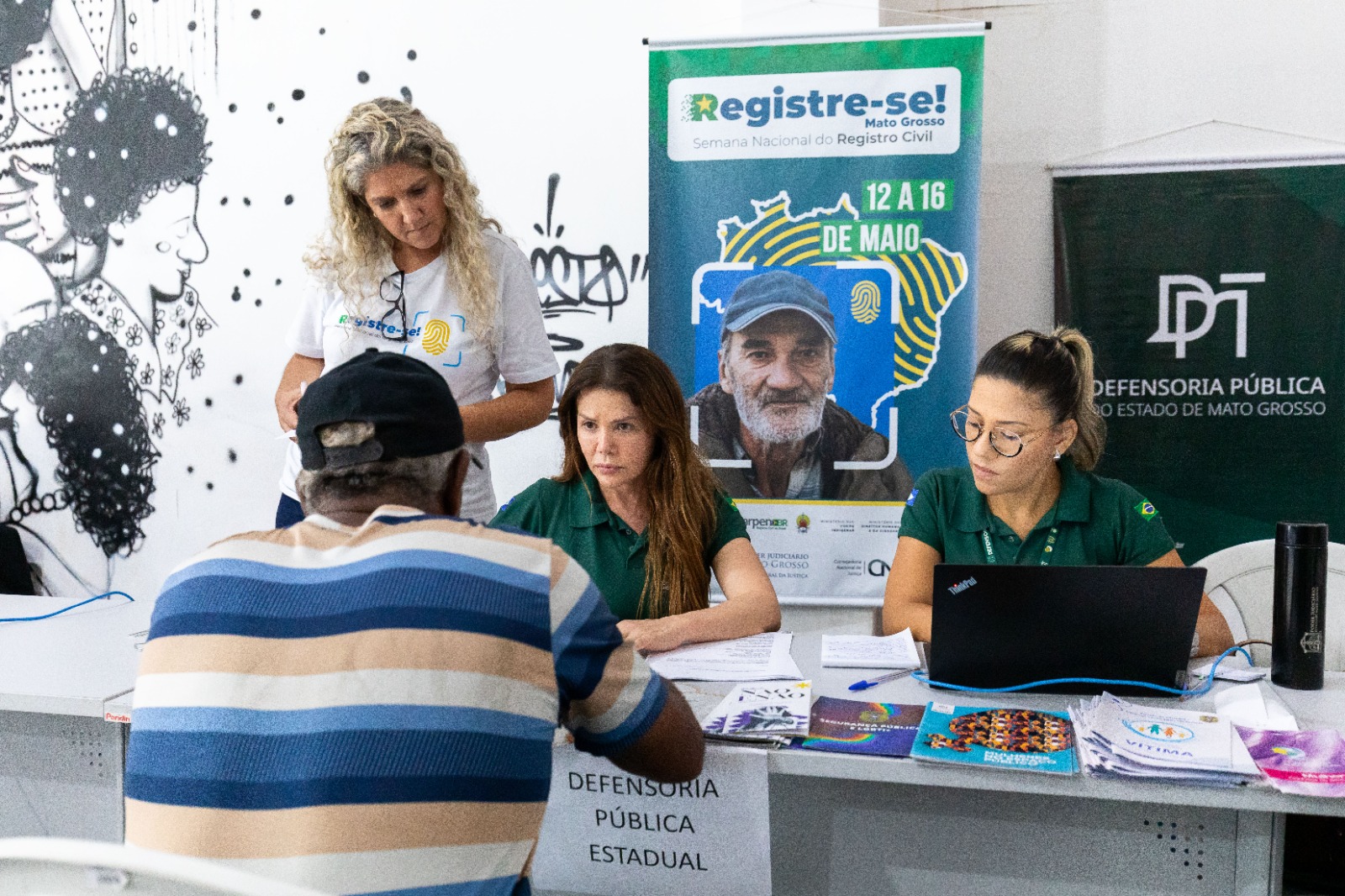 Secretaria de Cultura de Cuiabá sedia ação do programa "Registre-se!"