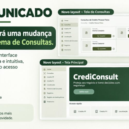 Comunicado: O Sistema de Consultas da ACCuiabá terá um novo visual